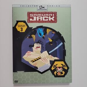 Samurai Jack Season 3 Collector Series DVD, Cartoon Network, 2006
